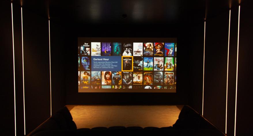 Cinema design Smart Home Specialist